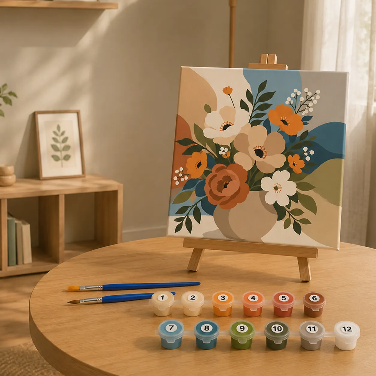 Paint by Number Earth Neutral