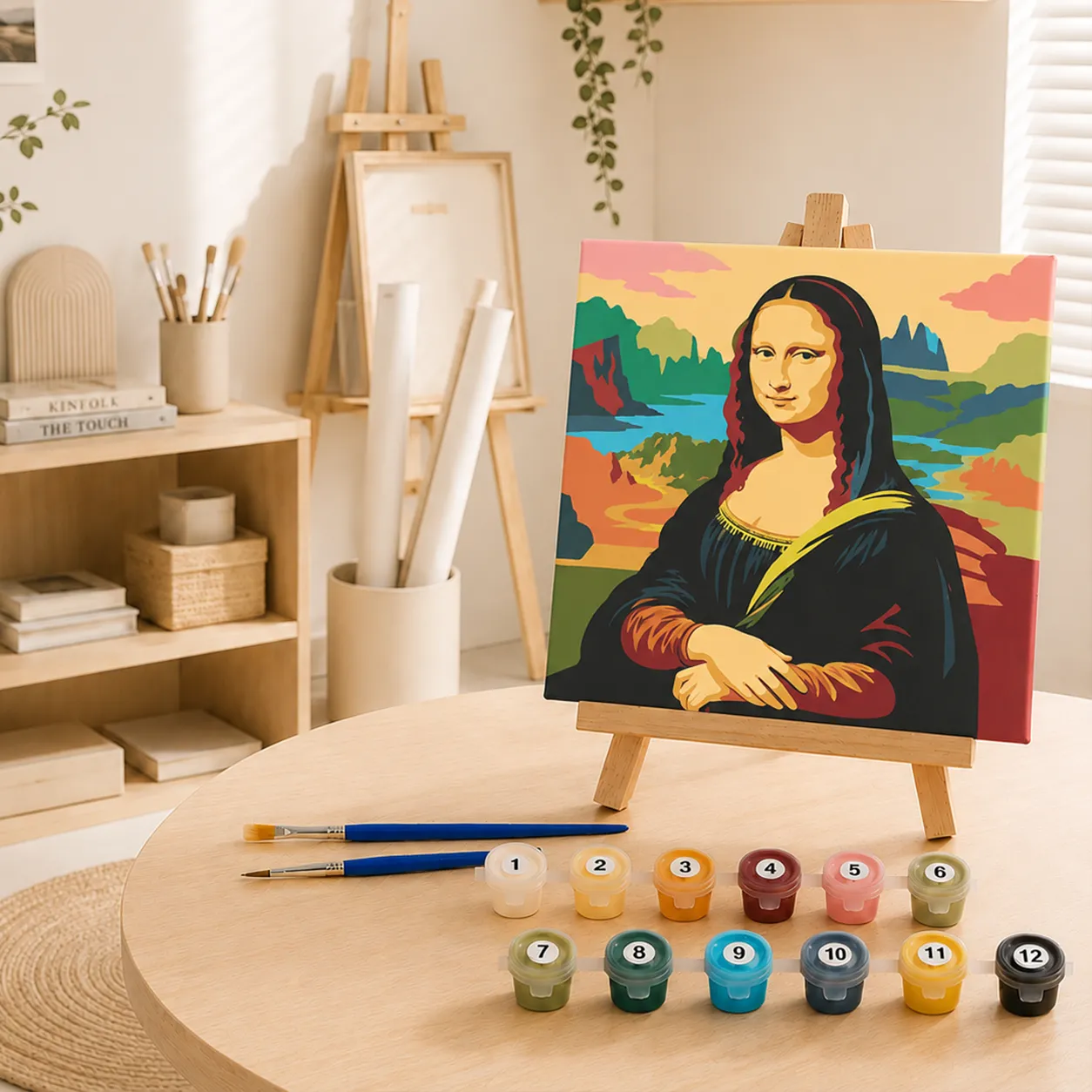 Paint by number seri Bold Earth
