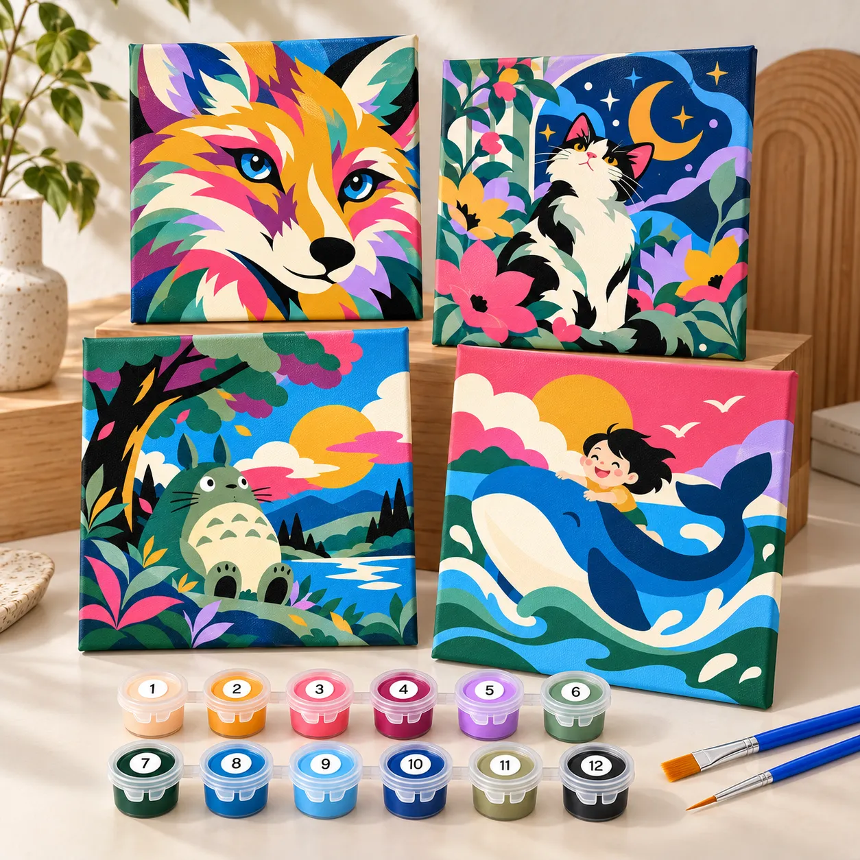 Paint by Number Midnight Soft