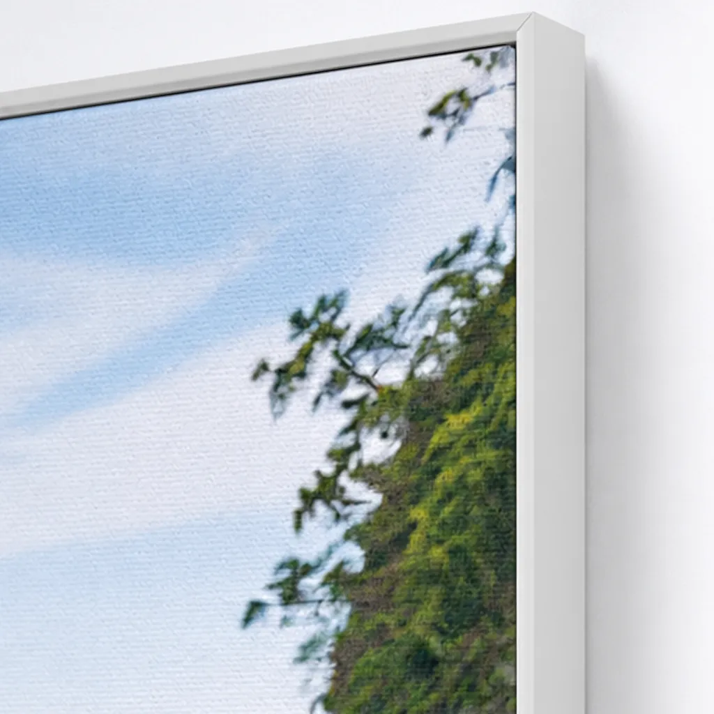 Cetak Kanvas Floater Frame