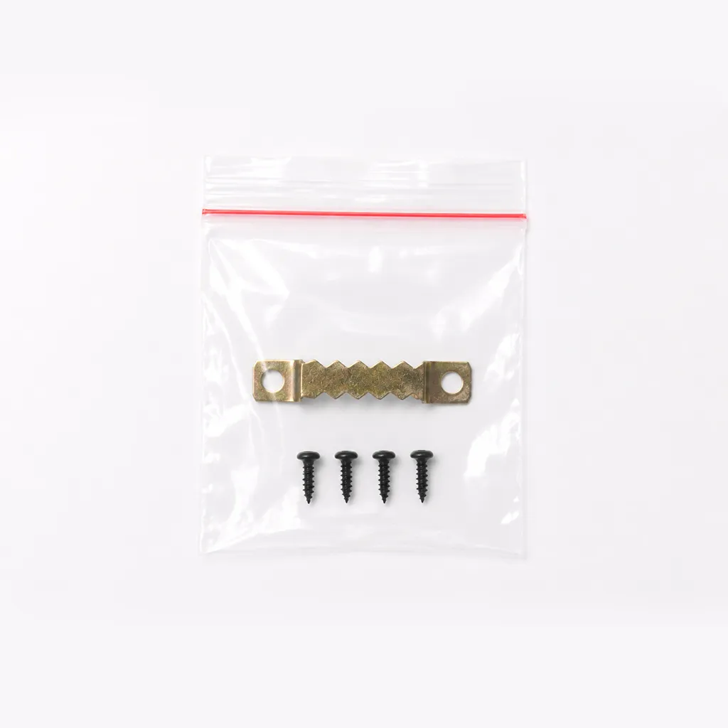 Plastik klip berisikan paket sawtooth