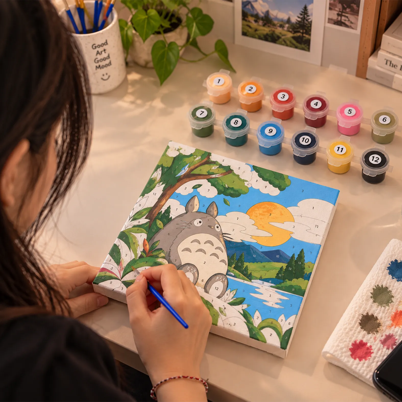 Paint by Number menyenangkan dan mengisi waktu