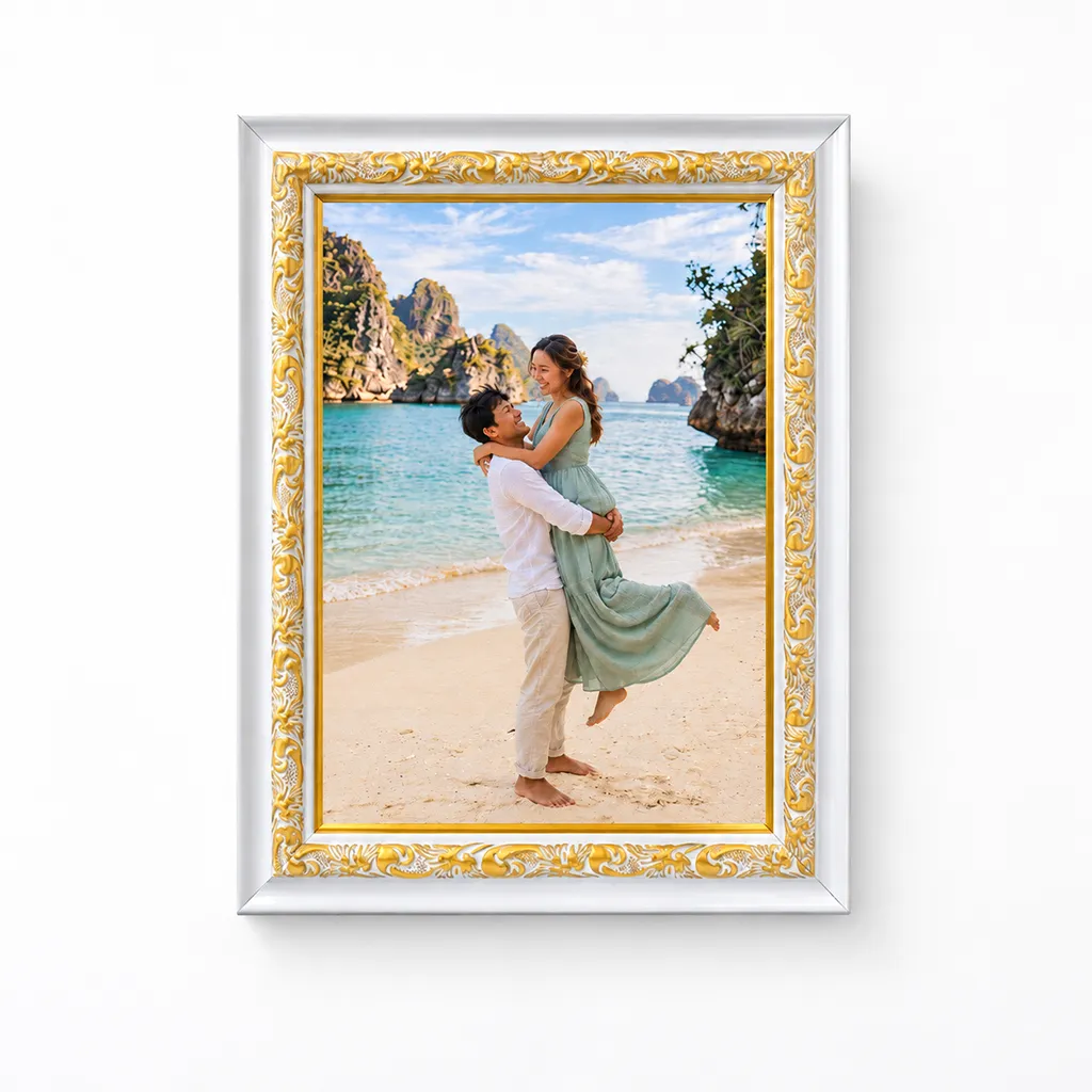 Cetak Kanvas Frame Ornamen 3 cm