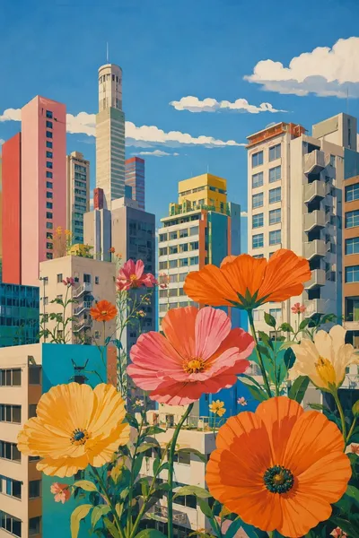 Blooming Metropolis