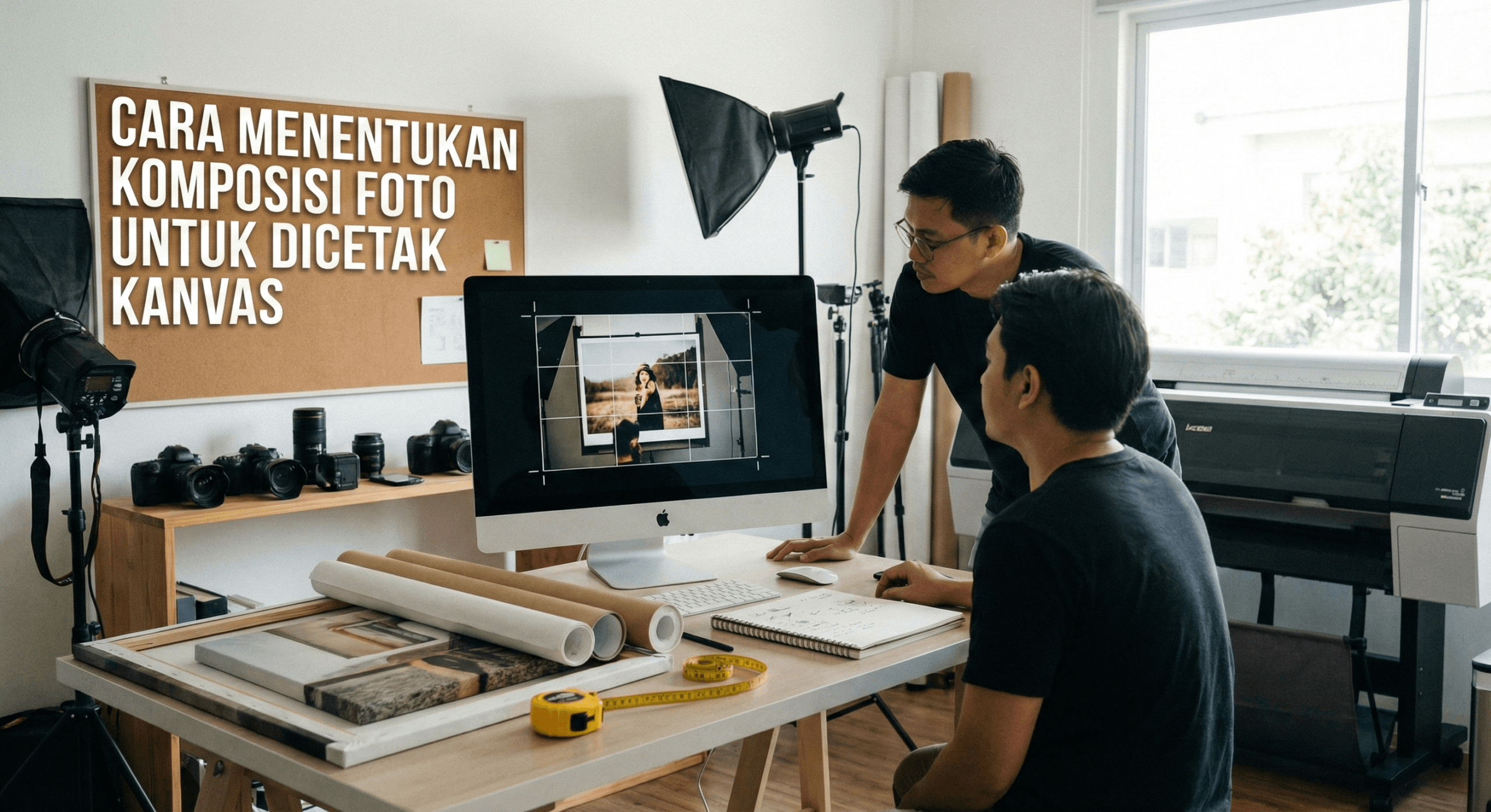 Cara Menentukan Komposisi Foto untuk Dicetak Kanvas foto utama penentuan komposisi foto