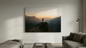 konsep cinematic wide shot (pemandangan luas)