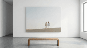 konsep minimalis dengan negative space