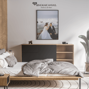 Pernikahan pasangan di pantai