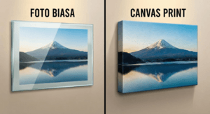 Perbedaan Canvas Print vs Foto Biasa: Mana yang Lebih Awet? perbandingan foto