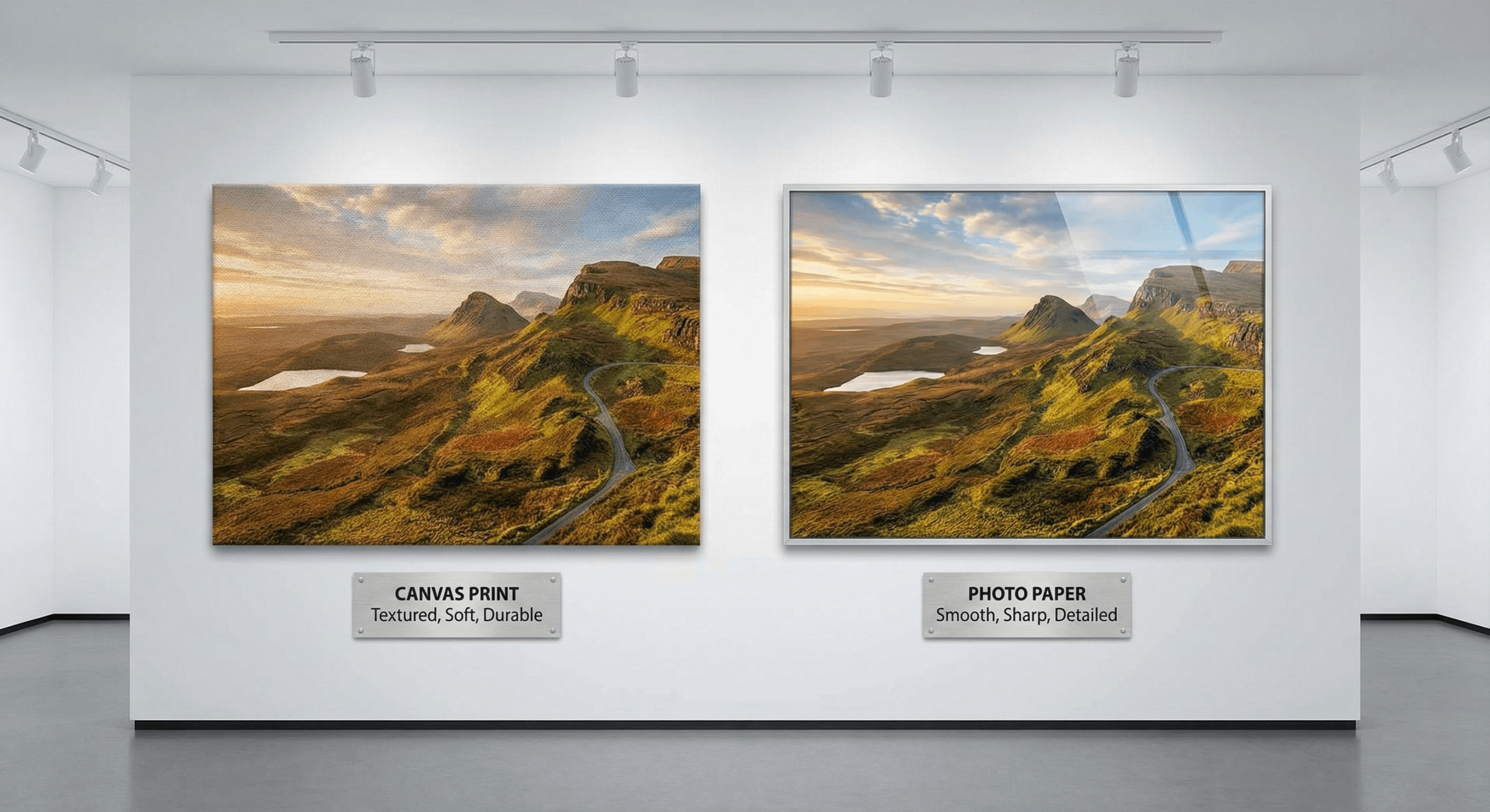 Perbedaan Canvas Print vs Foto Biasa: Mana yang Lebih Awet? photo paper vs canvas print