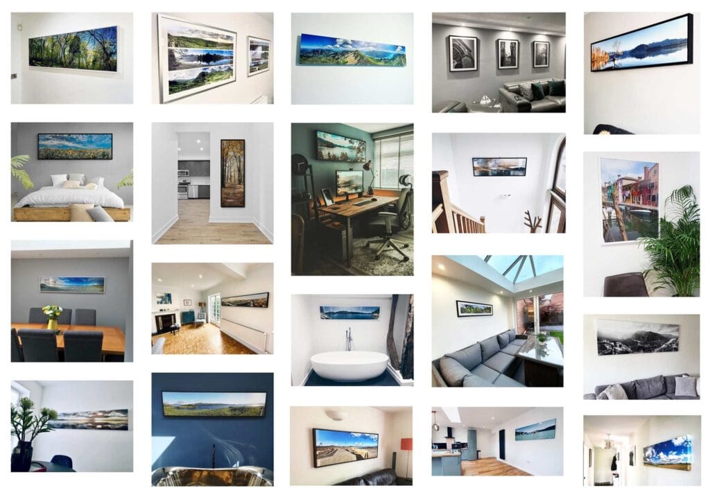 Cetak Foto Kanvas Premium gallery customer