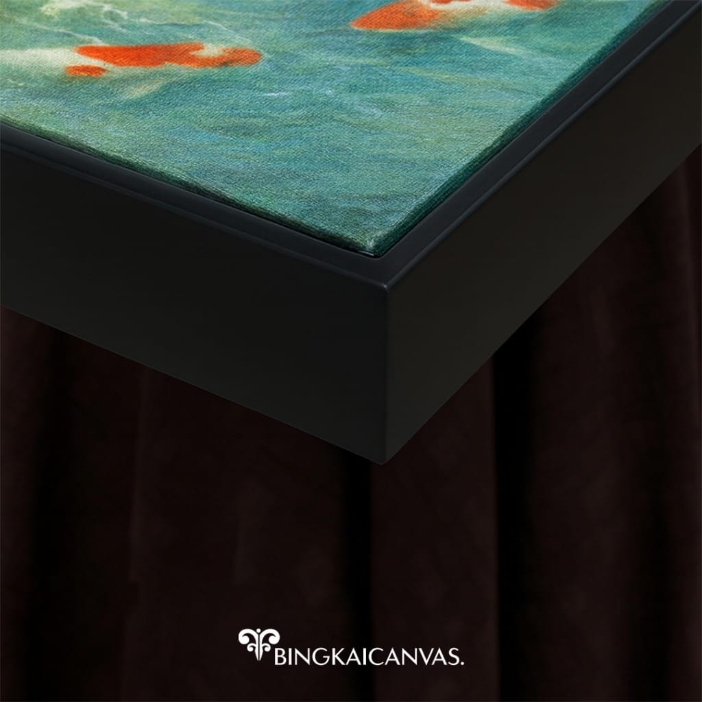 Kanvas ikan koi oranye