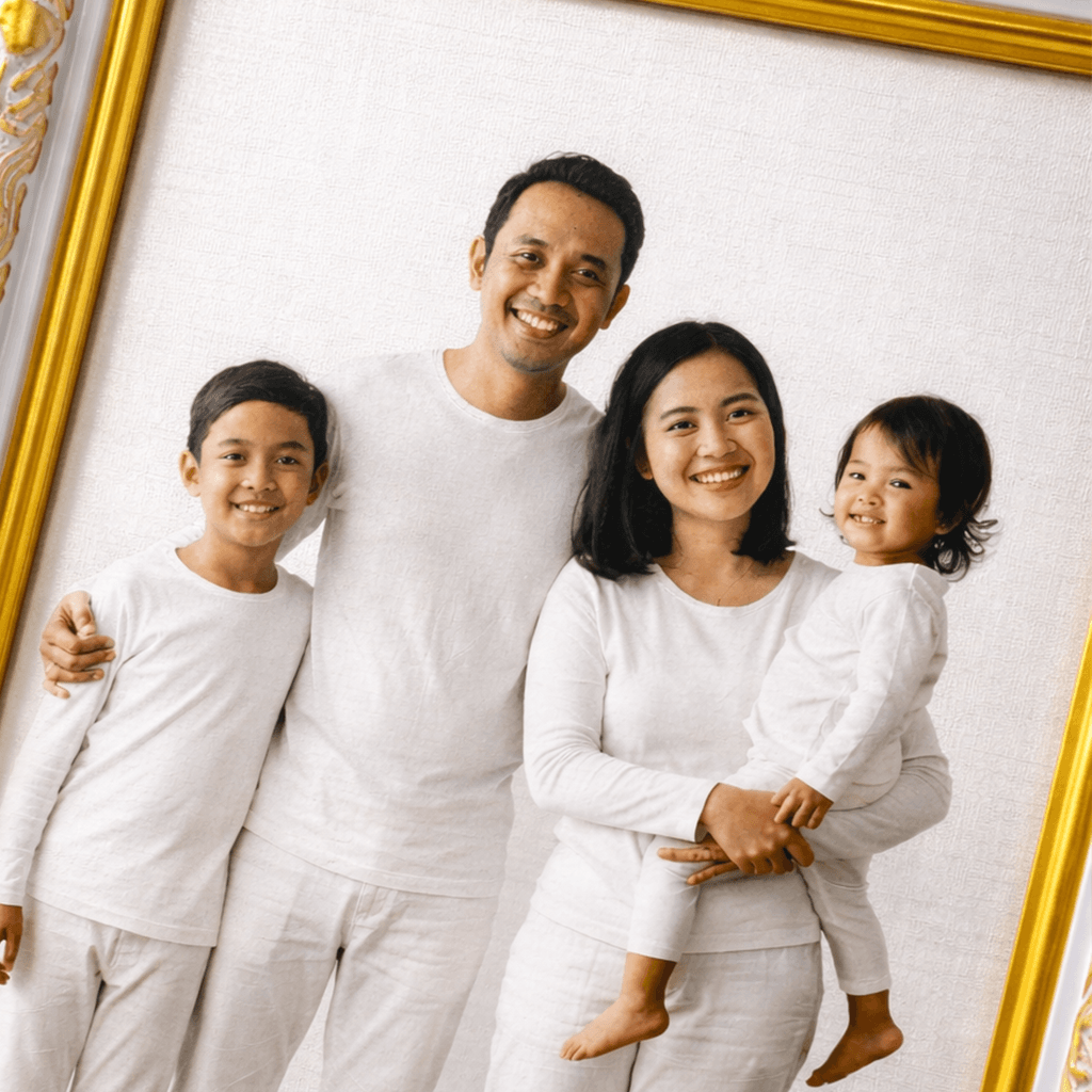 Cetak Foto Kanvas Frame Ornament Detail gambar yang tajam setelah di print canvas