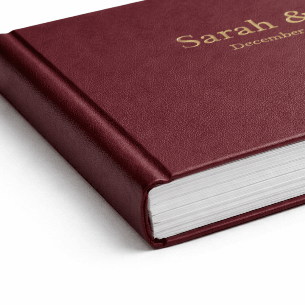 Detail lipatan photobook premium