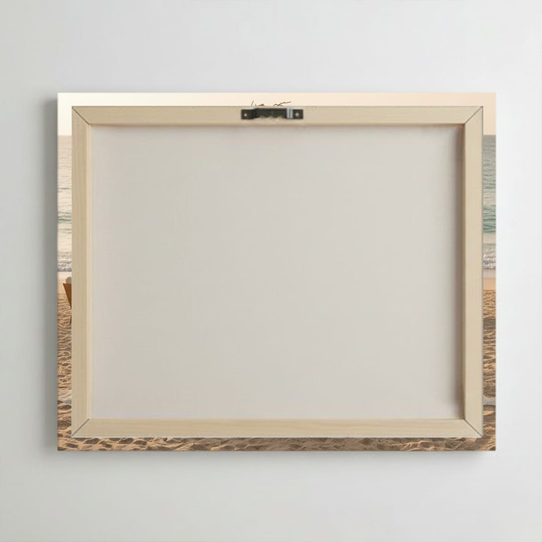 Cetak Foto Kanvas Kanvas dengan bingkai kayu