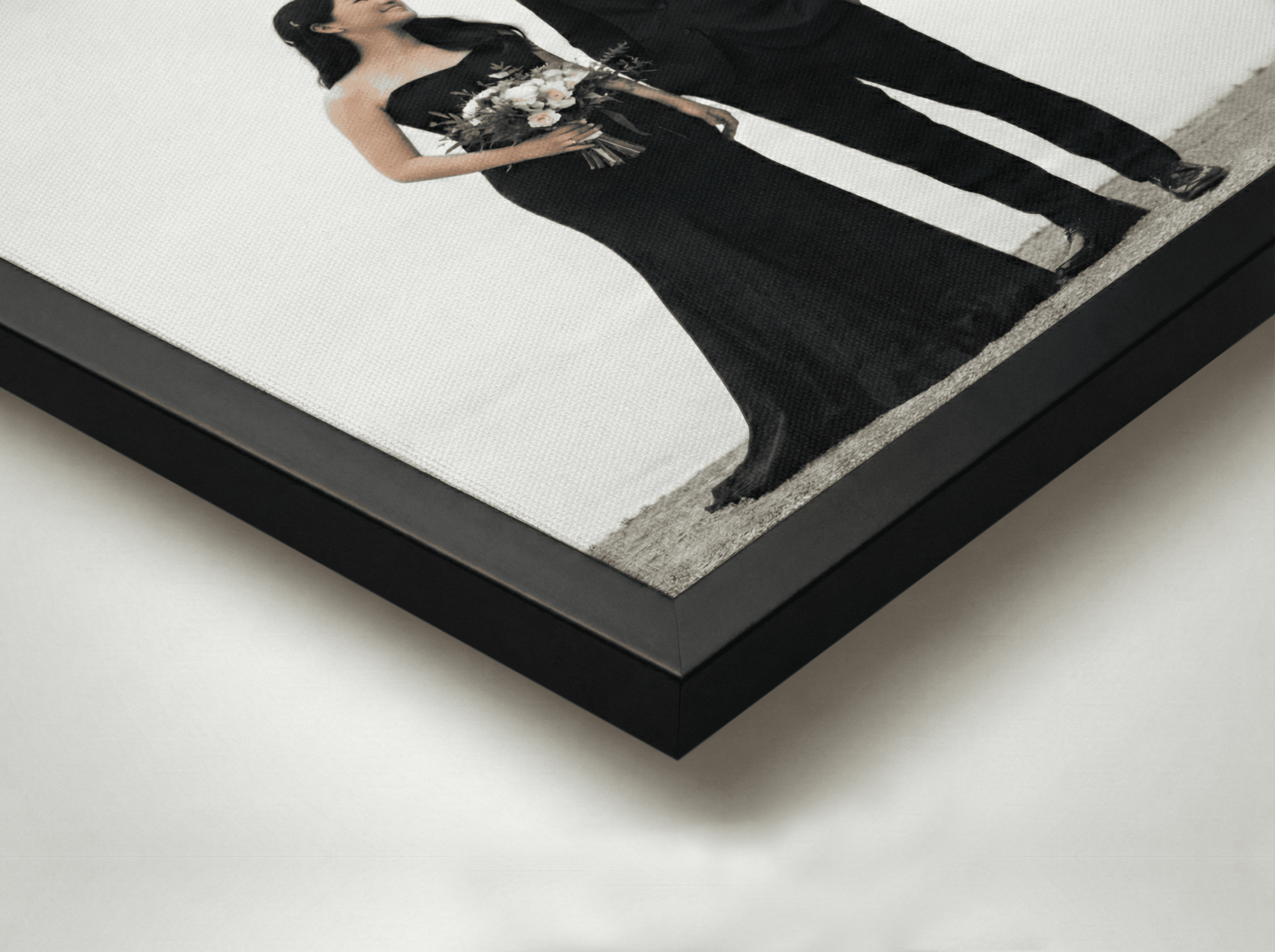 Ketebalan frame minimalis foto canvas print