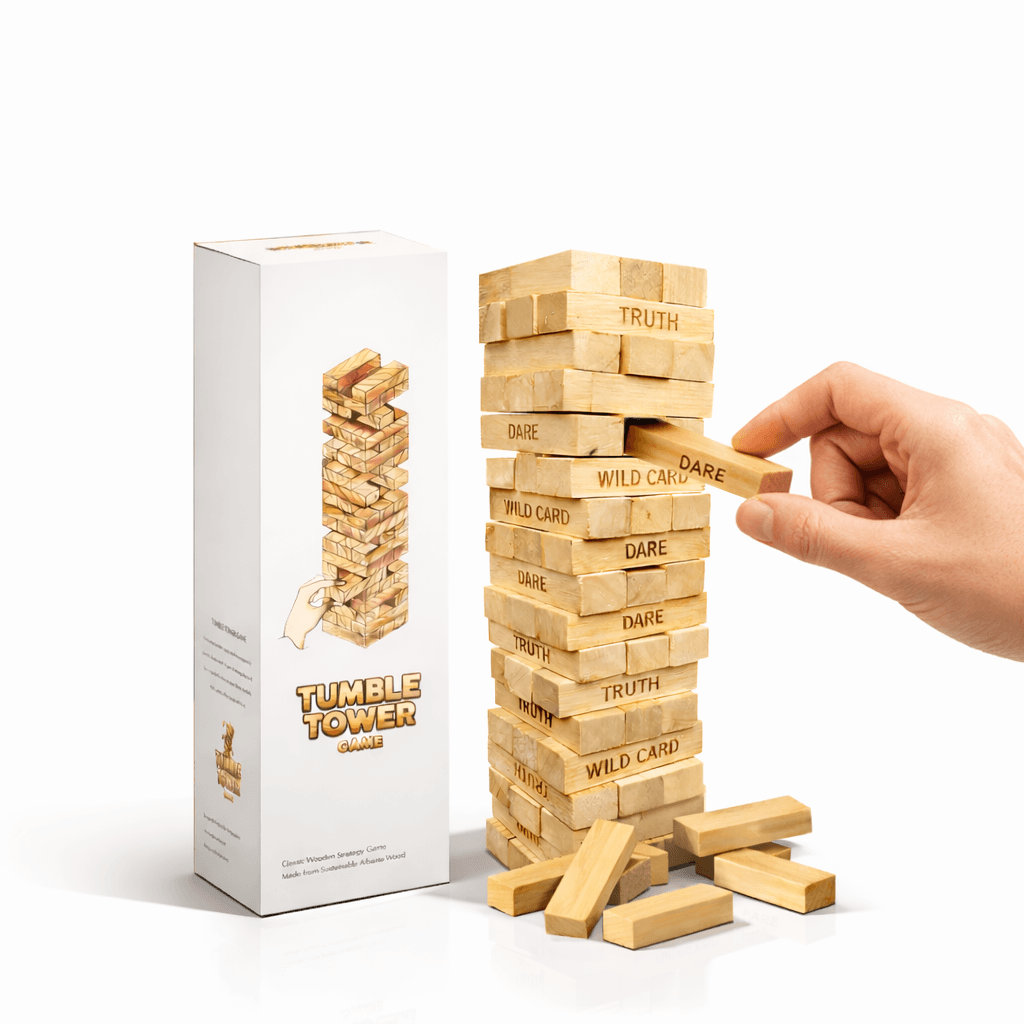 Permainan menara kayu