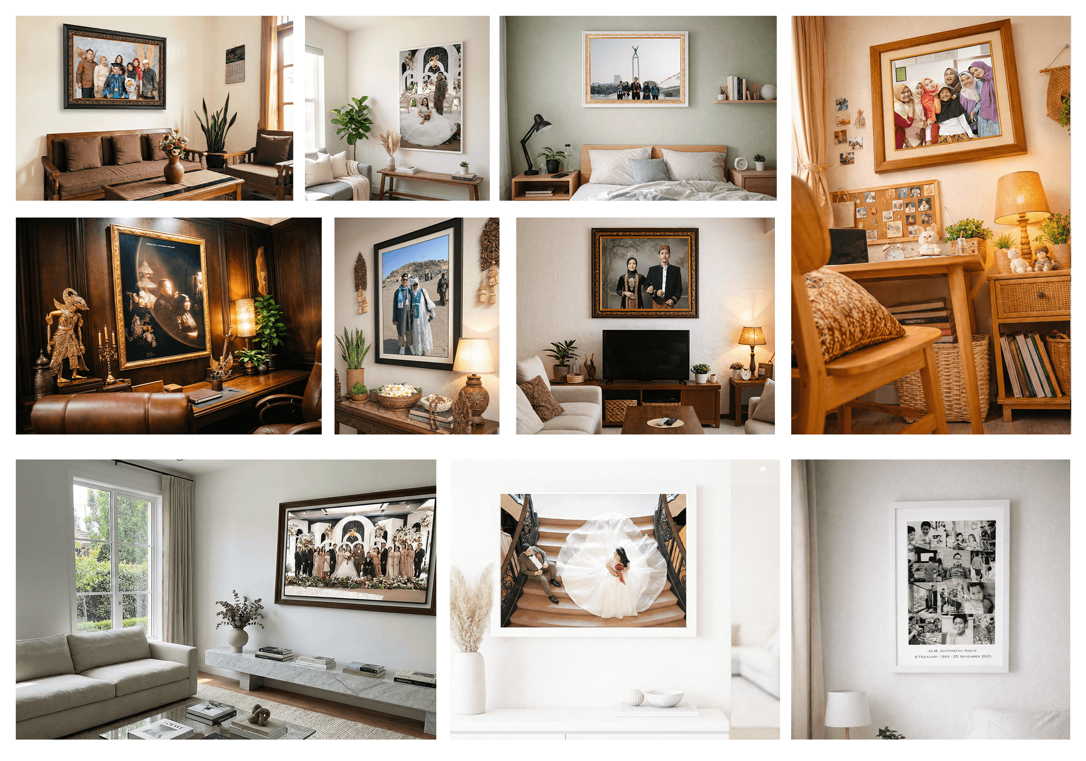 koleksi bingkai foto keluarga