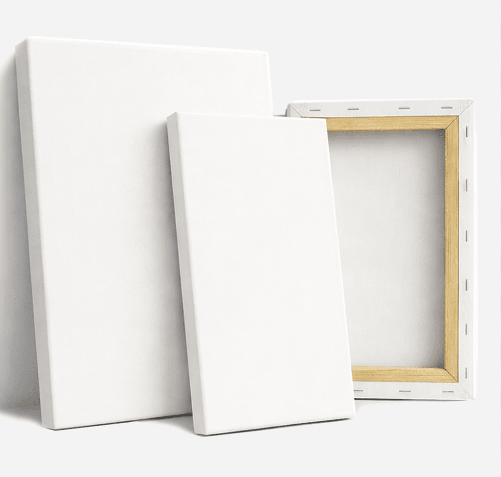 kanvas kosong untuk melukis