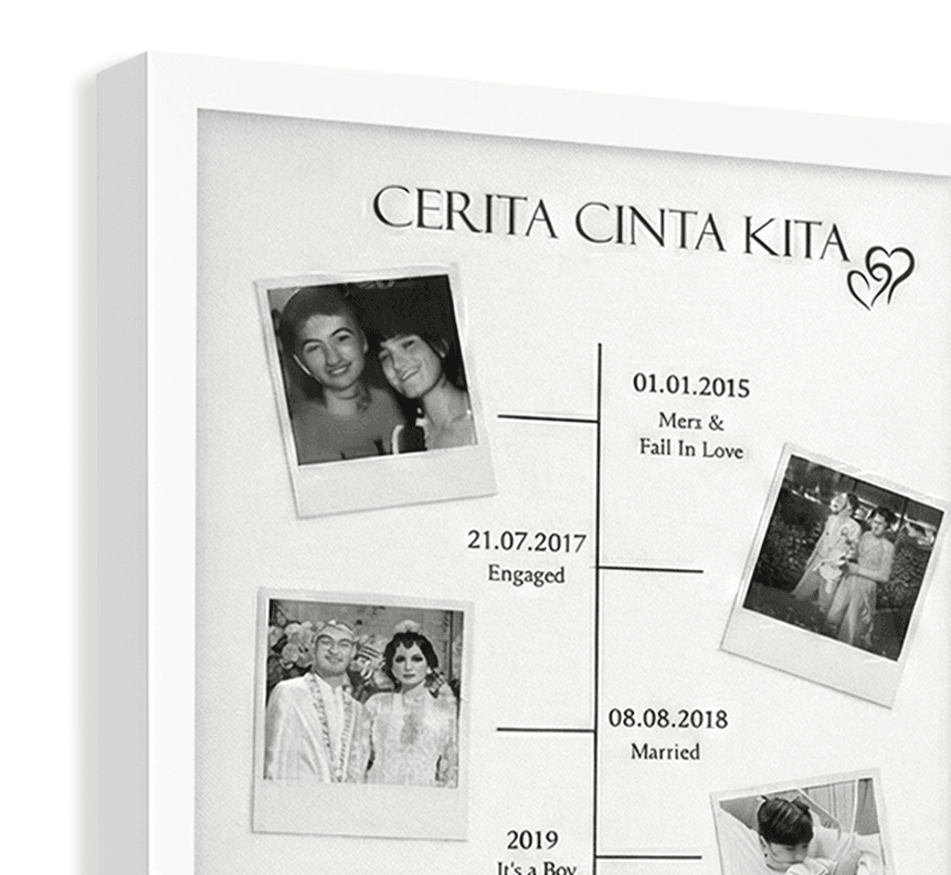 Cerita cinta kita bingkai