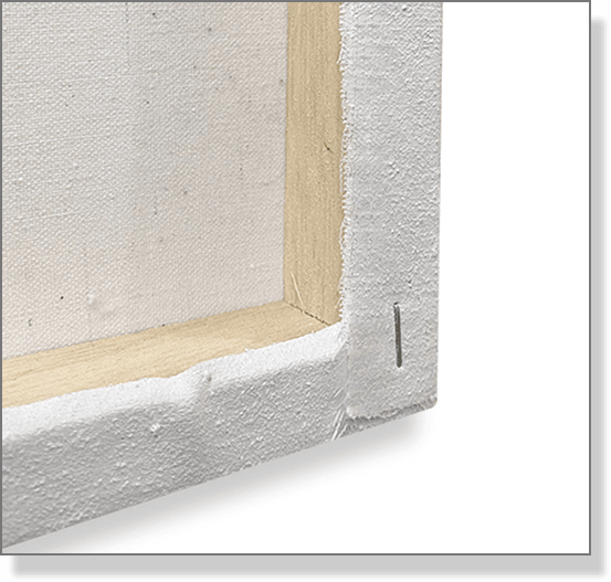 Kanvas seni bingkai kayu