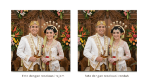 Perbandingan foto